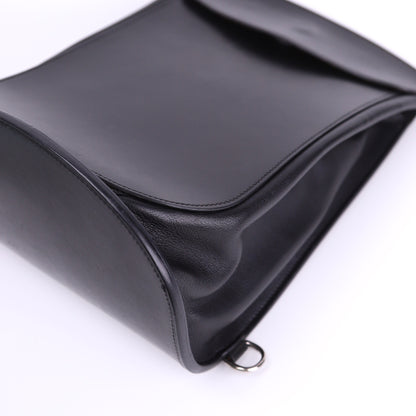Hermes Sherpa PM Backpack in Barenia Black 2001,corner2