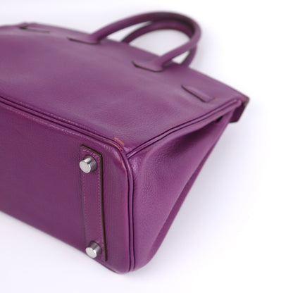 Hermes Birkin 25 in Chevre Anemone 2007
