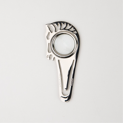 Hermes| Bookmark Magnifying Glass Silver