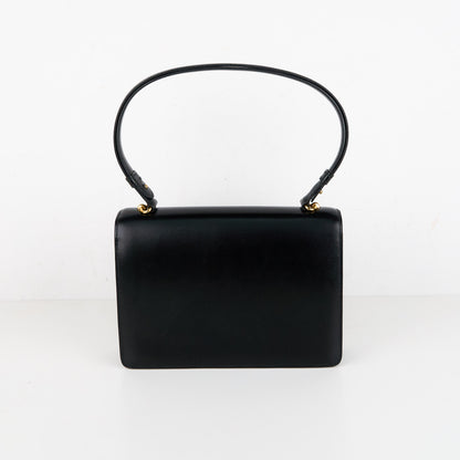 Hermes｜Fonsbelle shoulder bag Box Calf  Black  1989