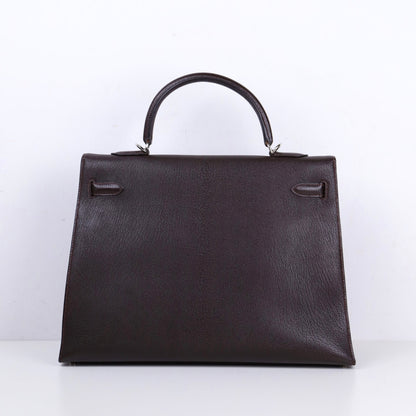 Hermes｜ Kelly 35 Handbag  Chever Ebene 2003