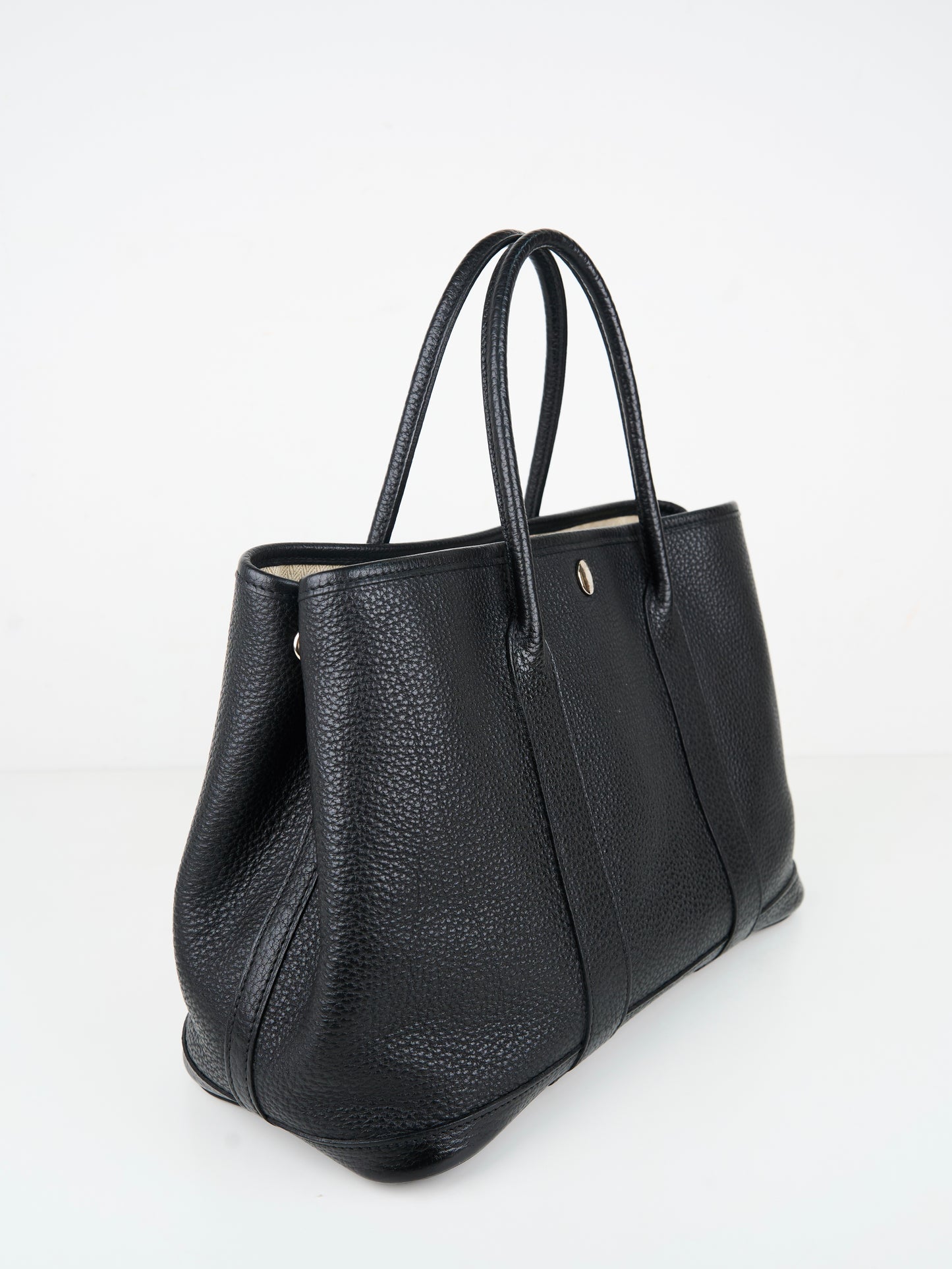 Hermes｜ Garden Party TPM  Black  Vache Country 2007
