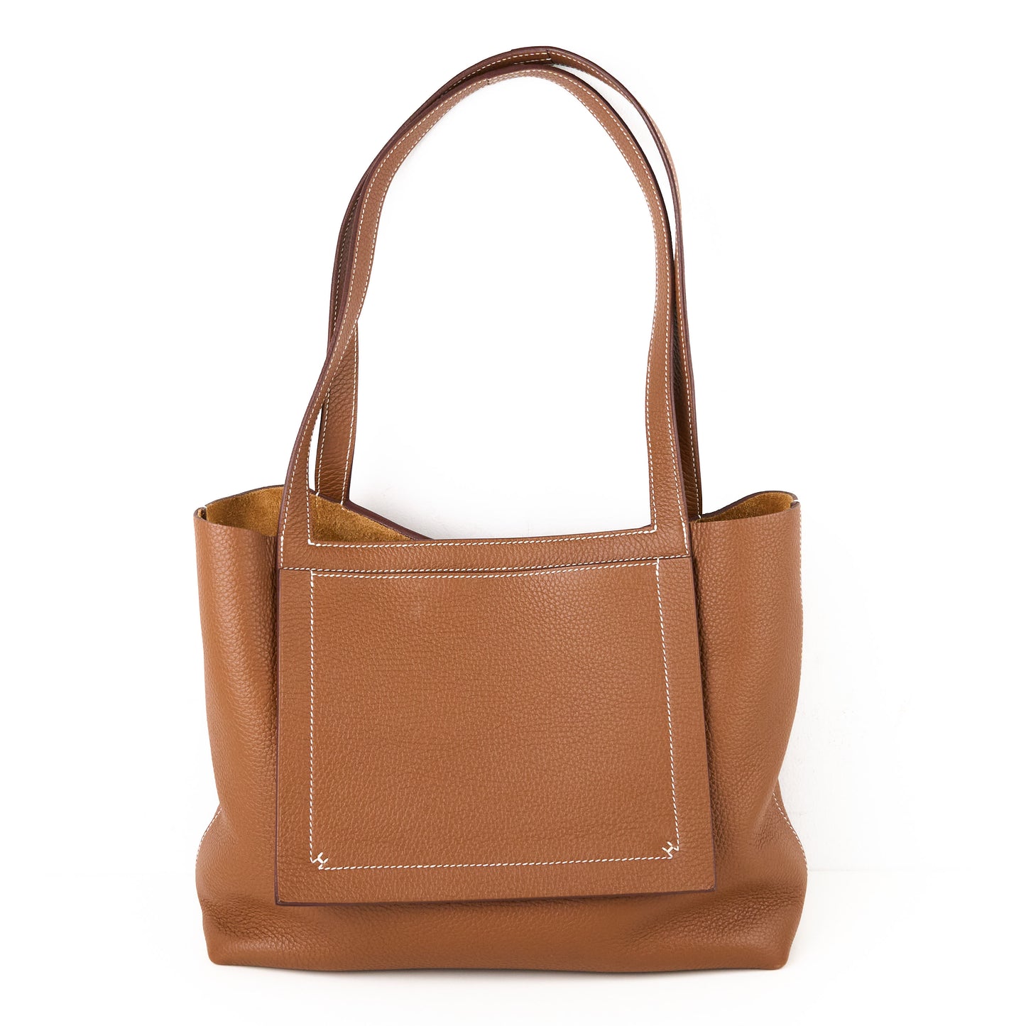 Hermes｜Cabasellier  Tote bag  Gold Taurillon Clemence 2022