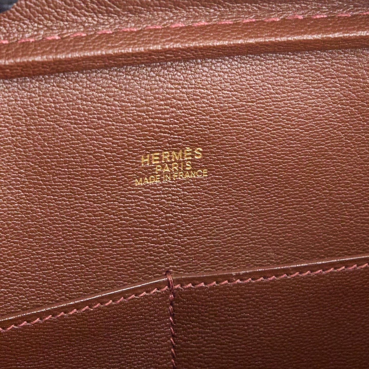Hermes｜ Plume32 Handbag  Box Calf Vibrato 2002