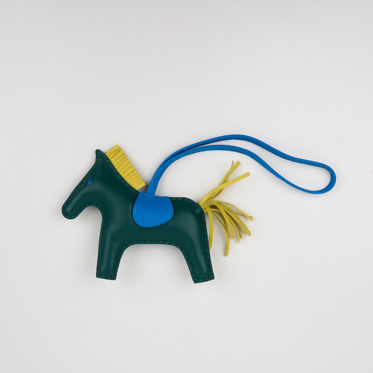 Hermes |Rodeo MM Malachite Charm 2018