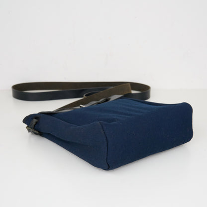 Hermes｜  Mini  Herbag Shoulder Bag Navy Black 2004