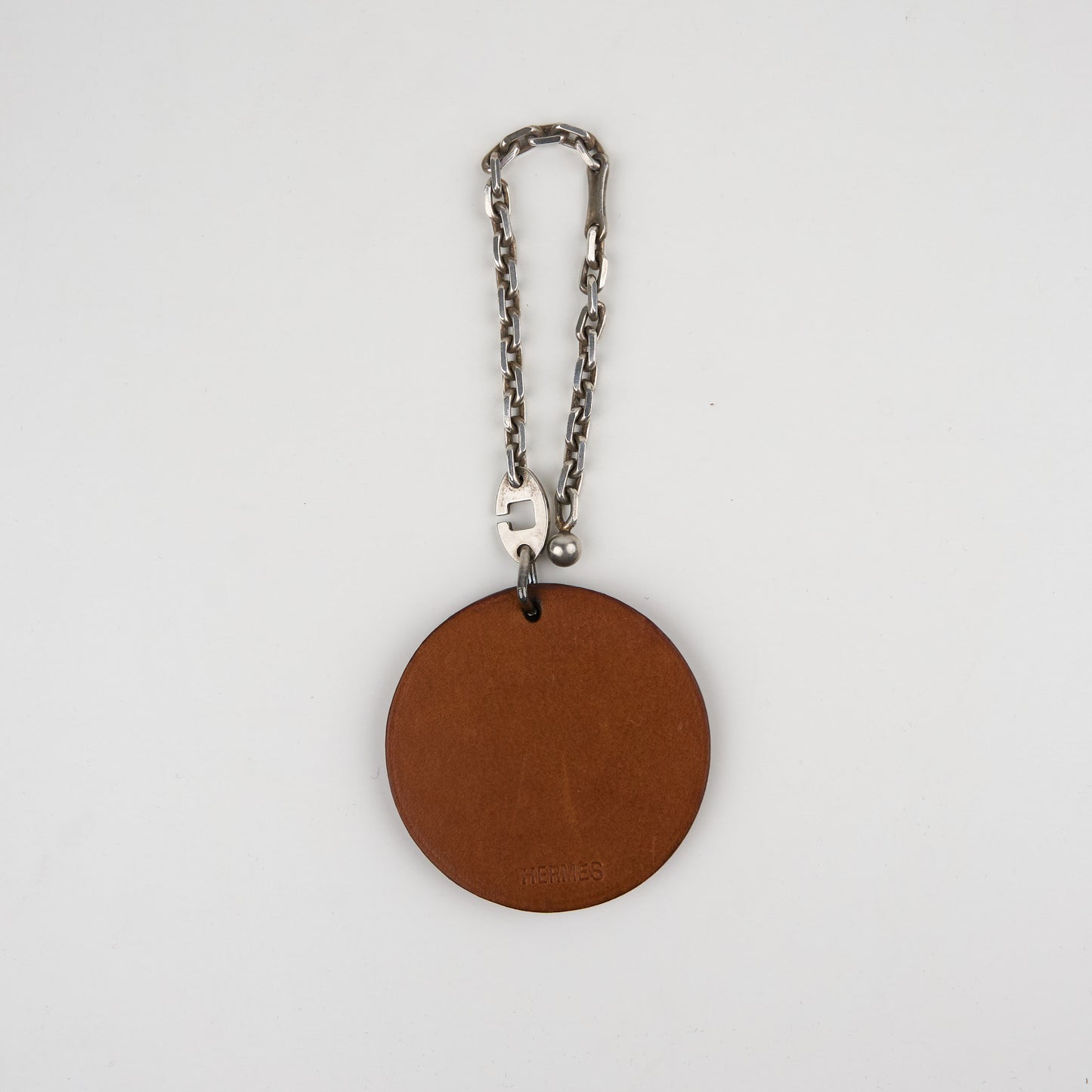 Hermes |S925 Chain Charm Barenia Bear