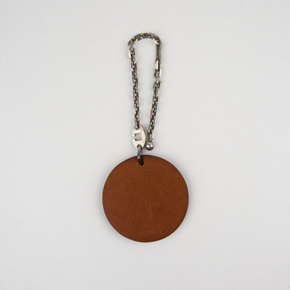 Hermes |S925 Chain Charm Barenia Bear