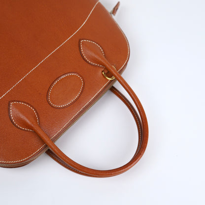 Hermes｜Bolide 31 2-way Handbag Pig Skin Peau De Porc Toffee 2001