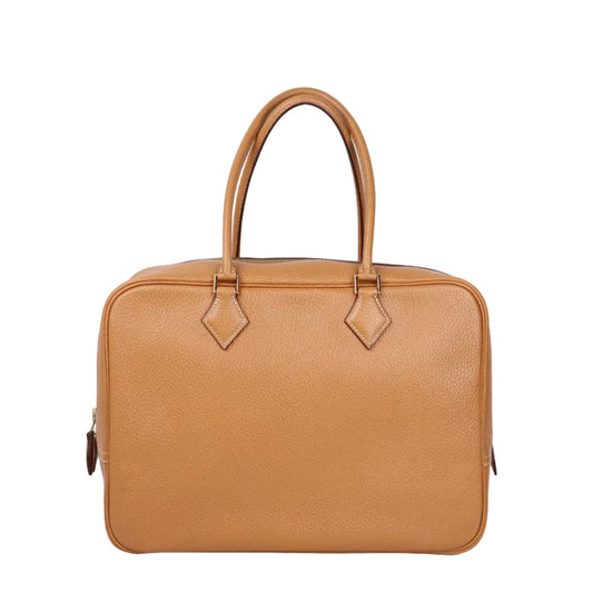 Hermes｜ Plume 32 Handbag Naturel Sable Vachette Ardennes 2003