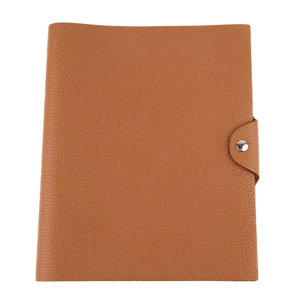 Hermes|Ulysse Notebook Cover Togo Gold 2015
