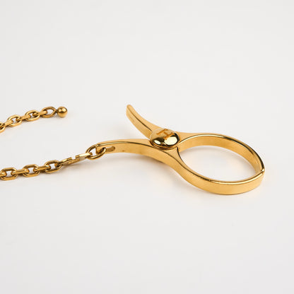 Hermes | Filou Glove Clip Gold plated