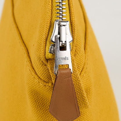 Hermes｜Bolide Cosmetic Pouch Toile Jaune