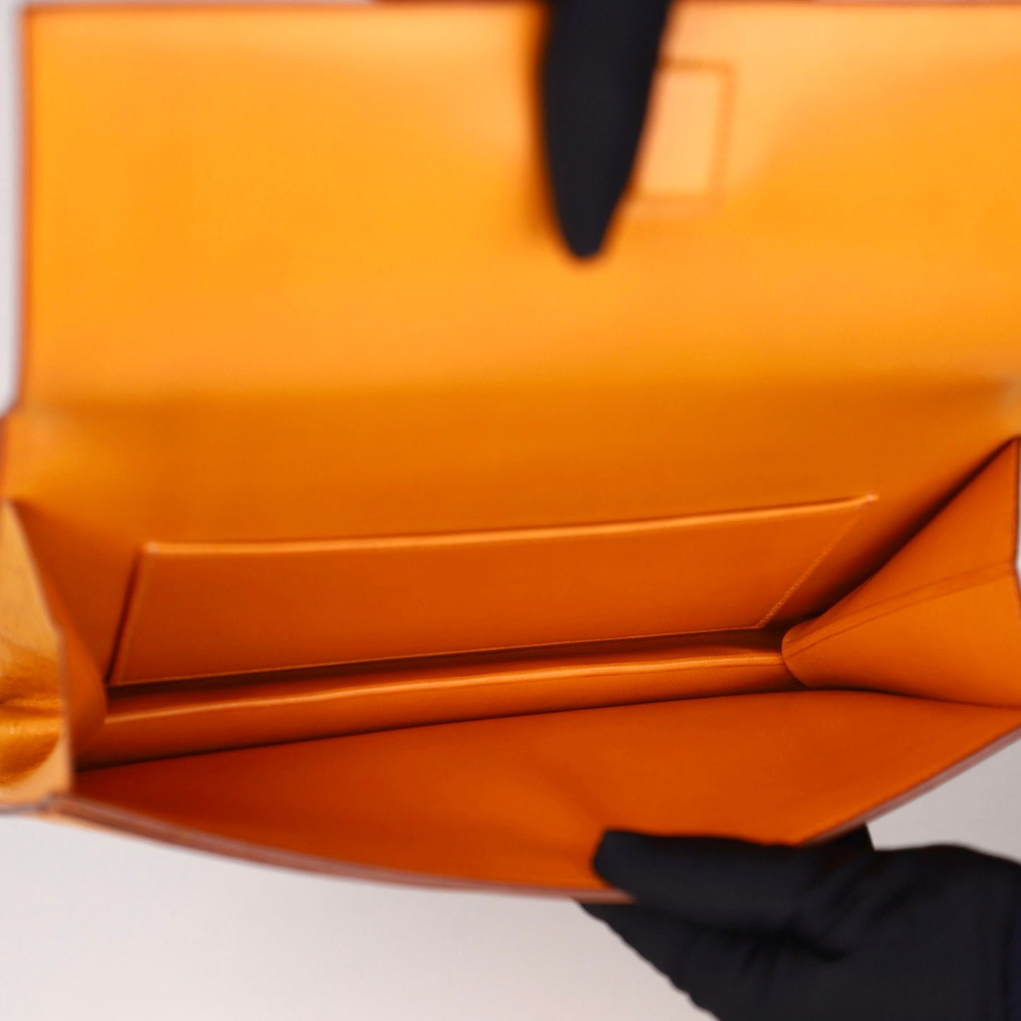Hermes｜Valentine  Shoulder bag Saffron Ostrich 2000