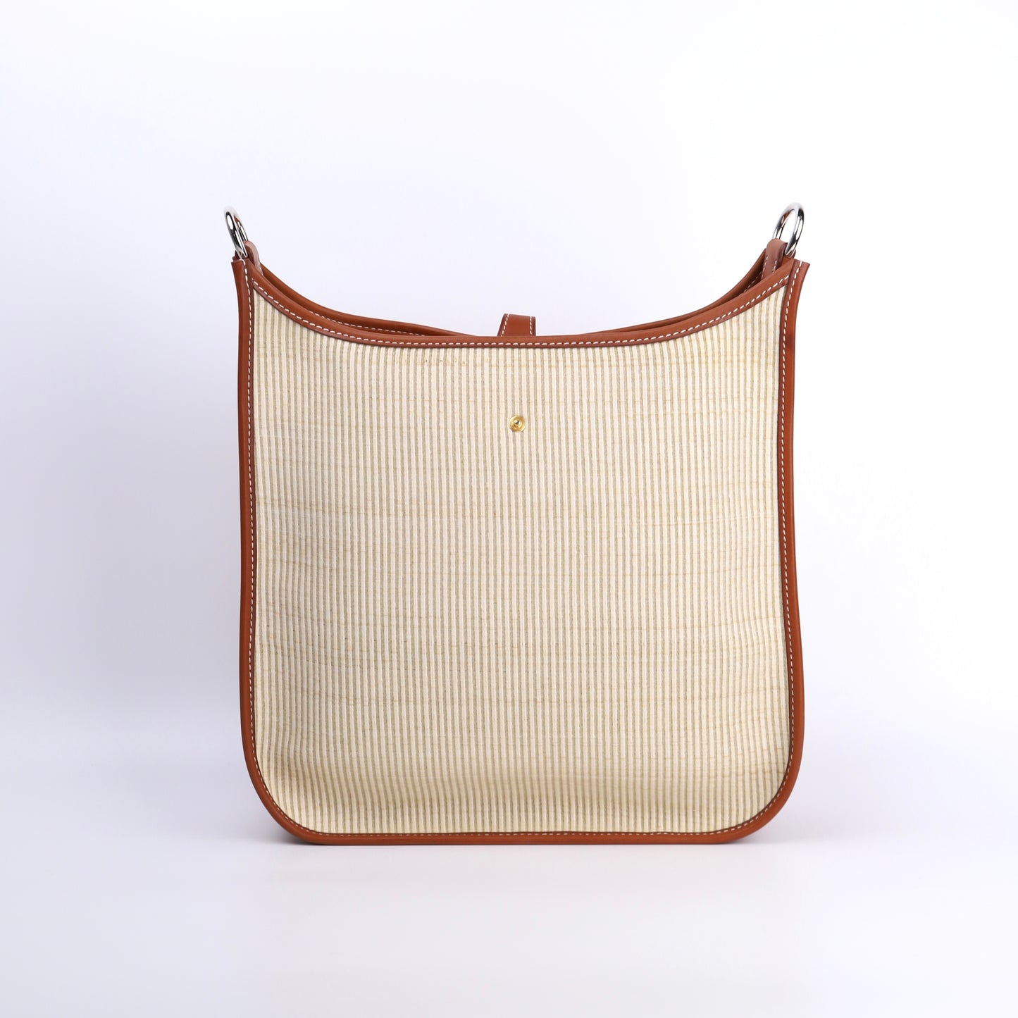 Hermes Evelyne PM in Barenia/Crinoline Fauve 2002, back view