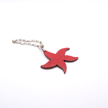 Hermes | S925 Silver Chain Bag Charm Cherve  Starfish