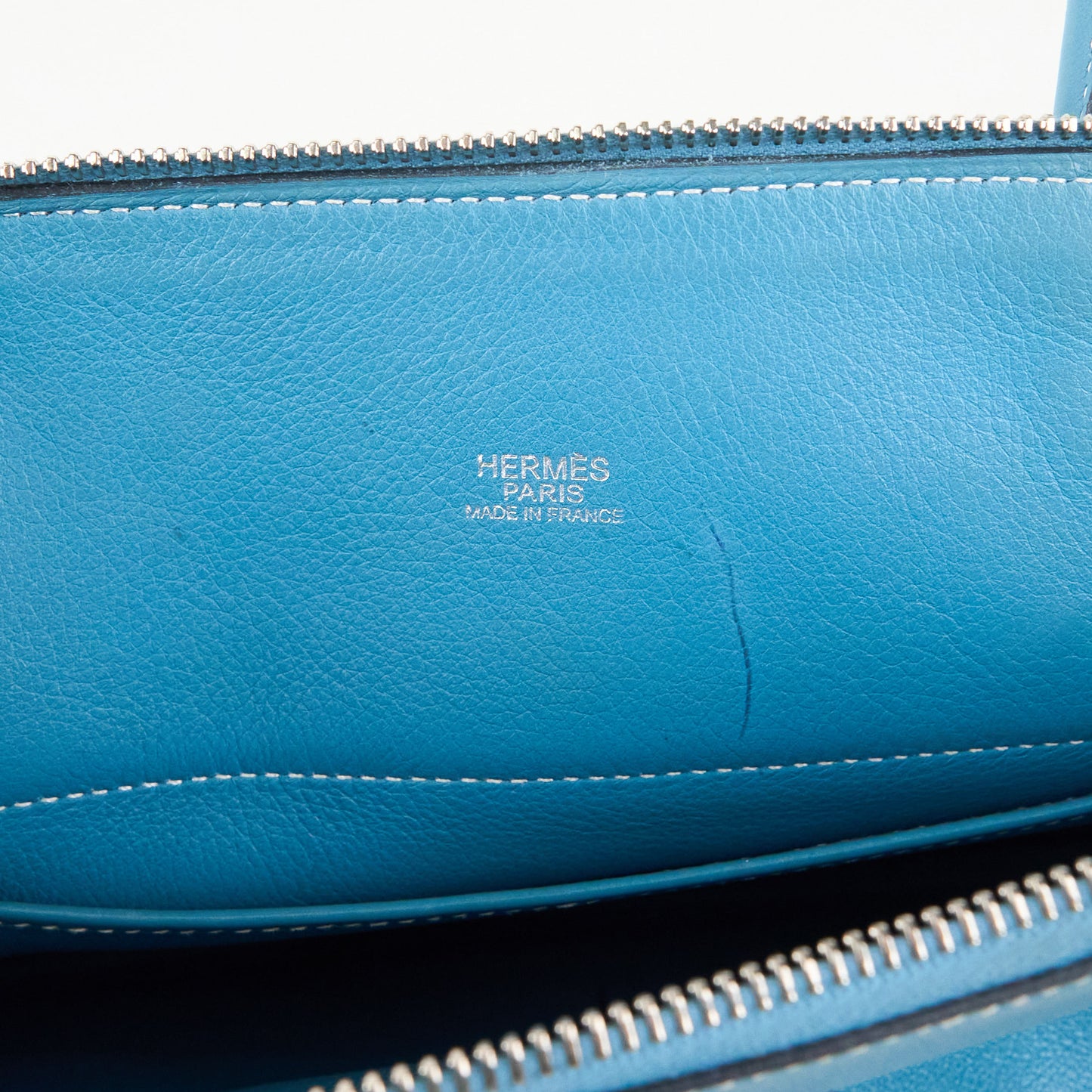 Hermes | Bolide 27 Handbag Blue Jean  Swift  2008