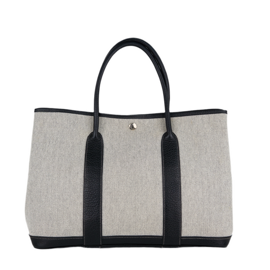 Hermes｜ Garden Party PM Handbag Canvas 2004