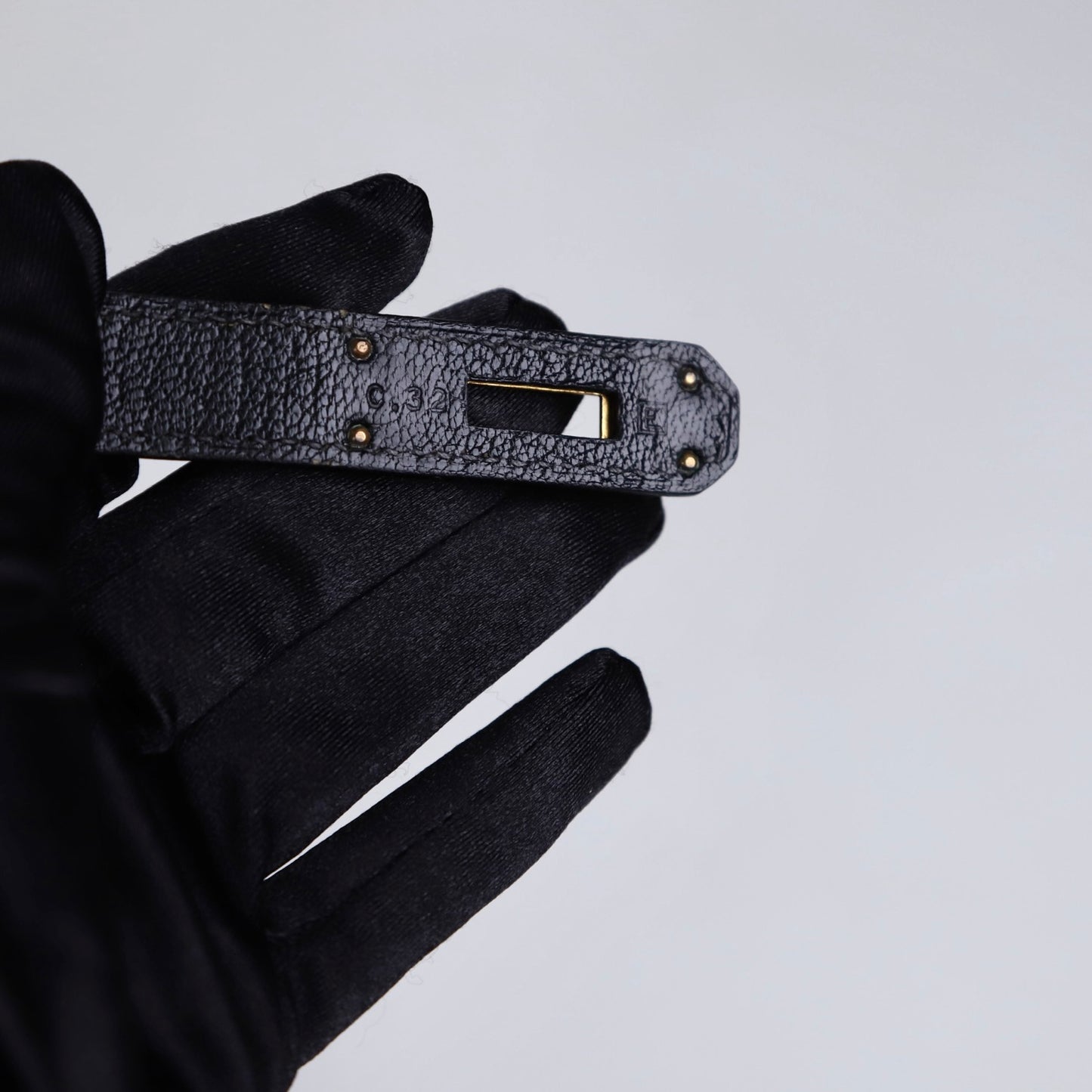 Hermes| Birkin 35 Handbag  Black Coromandel Cherve 2001