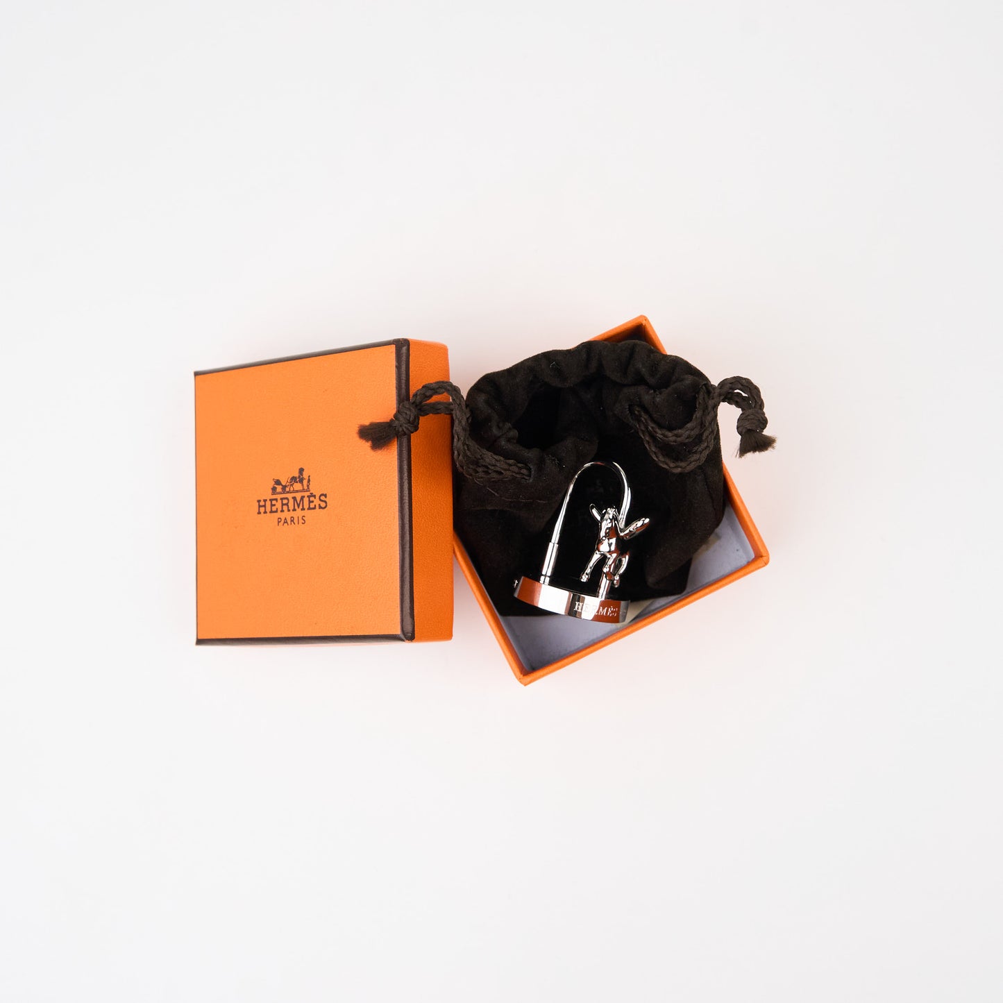 Hermes|  Carousel 2007 Limited Cadena Silver