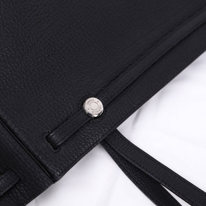 Hermes Cabana Tote Bag in Black Togo 2002