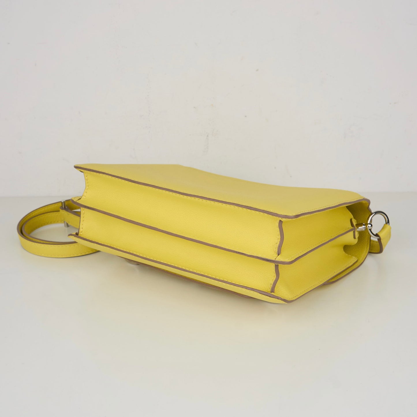 Hermes｜ Roulis 23 Shoulder bag  Lime Evercolor 2021