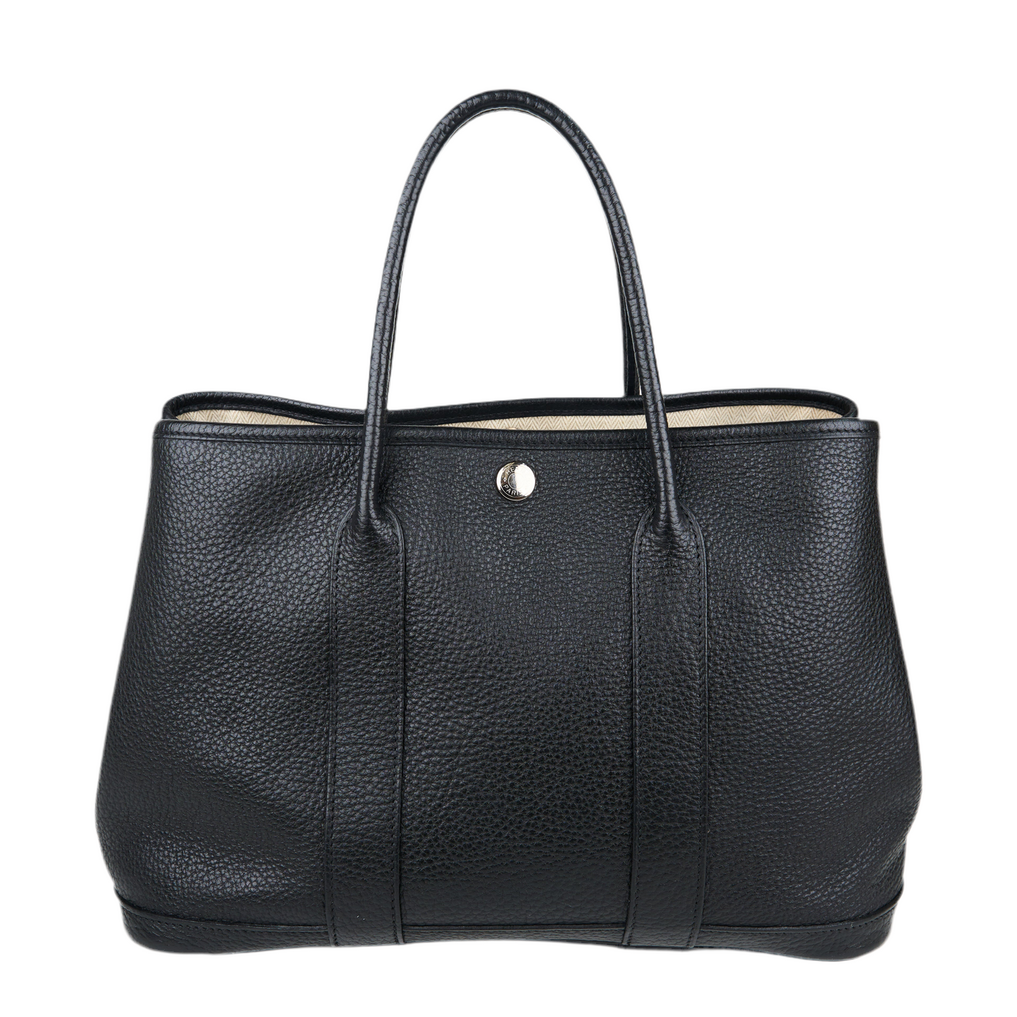 Hermes｜ Garden Party TPM  Black  Vache Country 2007