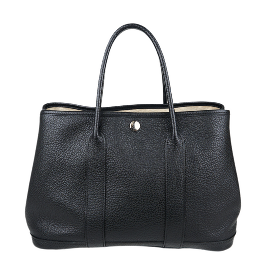 Hermes｜ Garden Party TPM  Black  Vache Country 2007