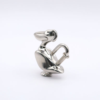 Hermes |1992 Limited La mer Pelican Cadena Silver