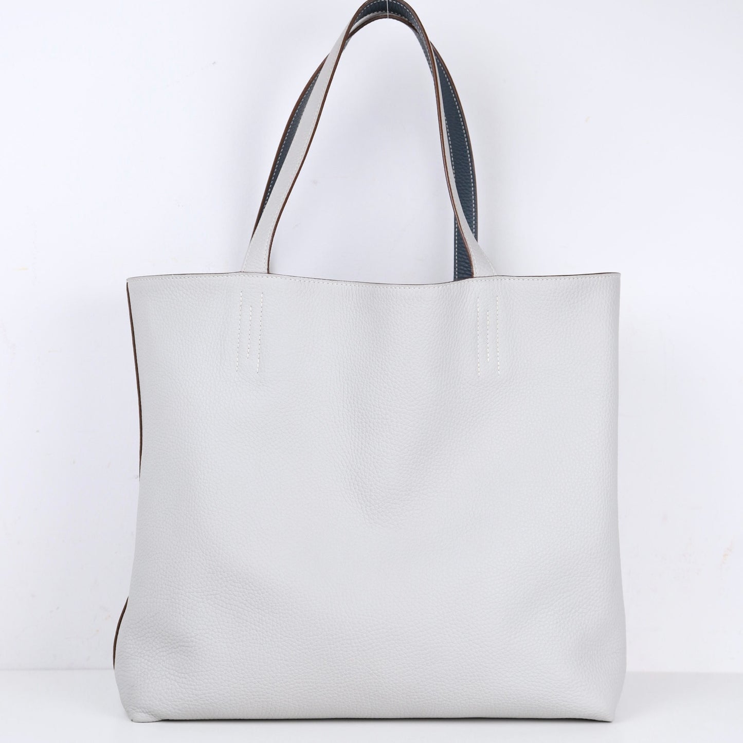 Hermes｜ Double Sens shoulder bag reversible Tote bag Togo 2013