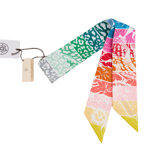 Hermes | Jungle Love Rainbow Twilly