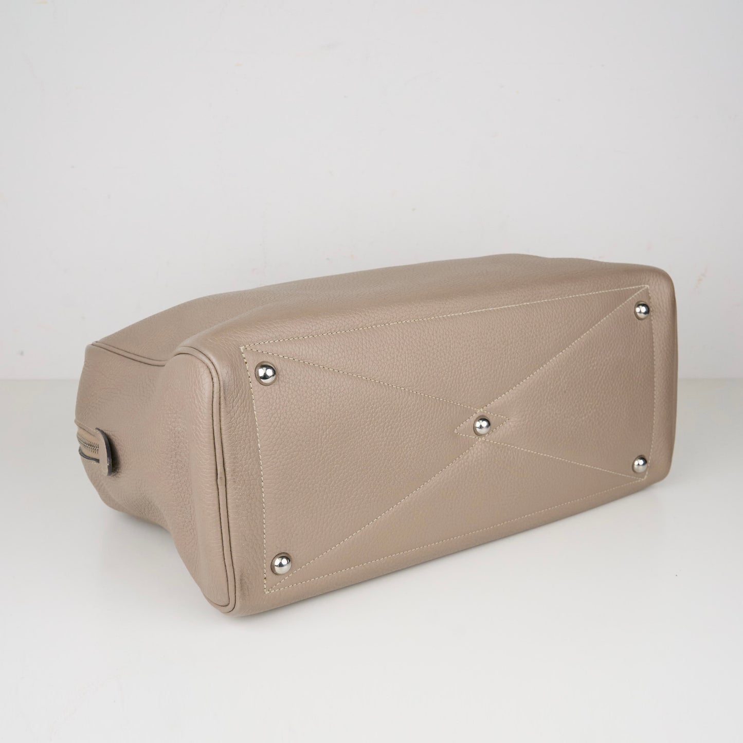 Hermes| Victoria Ⅱ 35 Gris Tourterelle Taurillon Clemence 2015