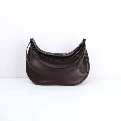Hermès Caporal Handbag in Evercalf Ebene,back  view 