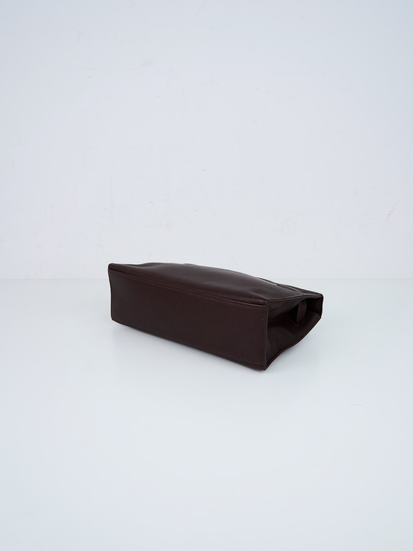 Hermes｜Kelly Pochette Havana Handbag Evergrain 2006