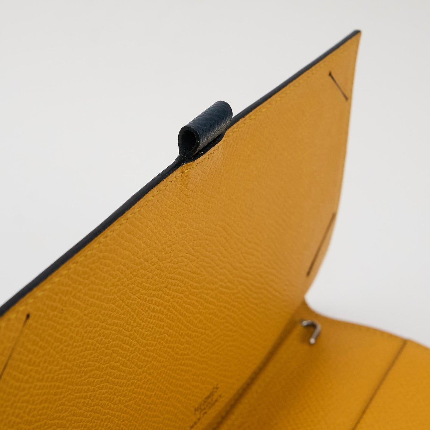 Hemres| Journal Case Epsom Blue Nuit Jaune Ambre 1999