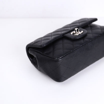 Chanel｜Classic Flap Mini Chain Shoulder bag Caviar Black