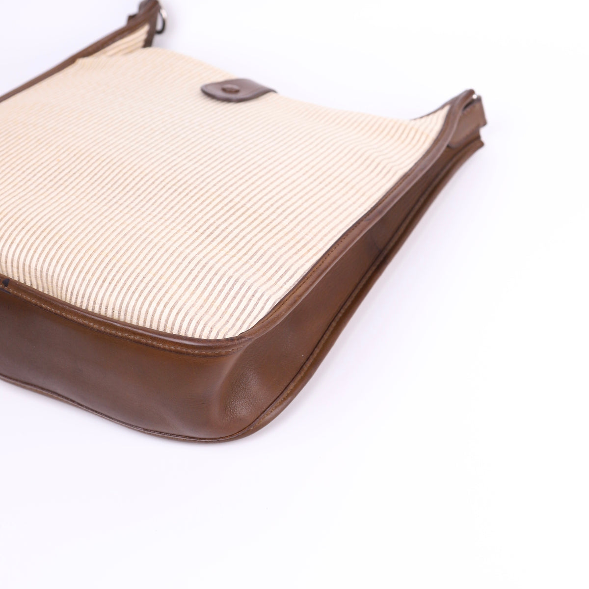 Hermes Evelyne PM in Barenia/Crinoline Vert Olive 2001, corner4