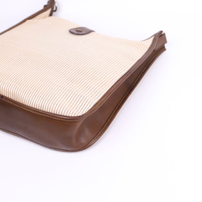 Hermes Evelyne PM in Barenia/Crinoline Vert Olive 2001, corner4
