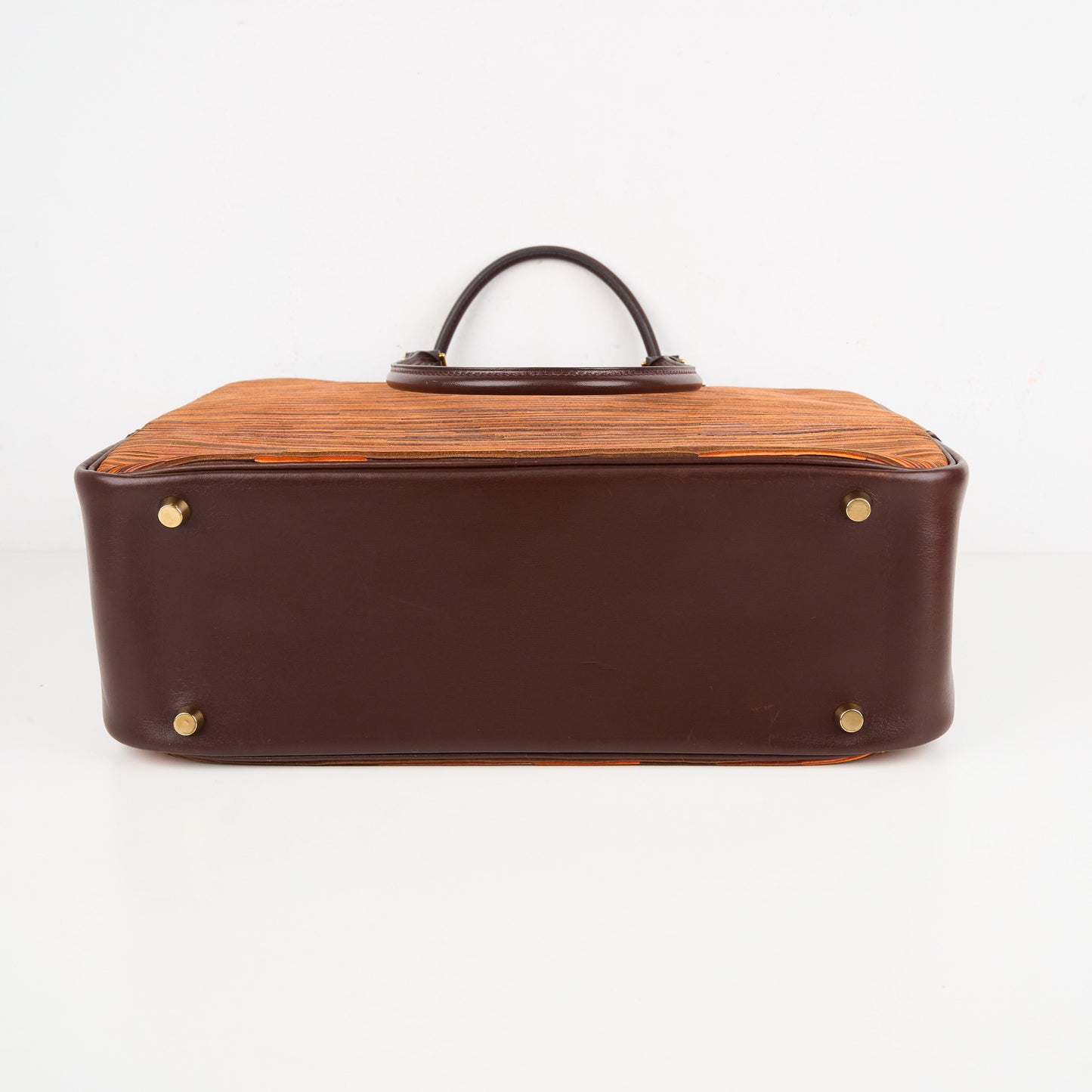 Hermes｜ Plume32 Handbag  Box Calf Vibrato 2002