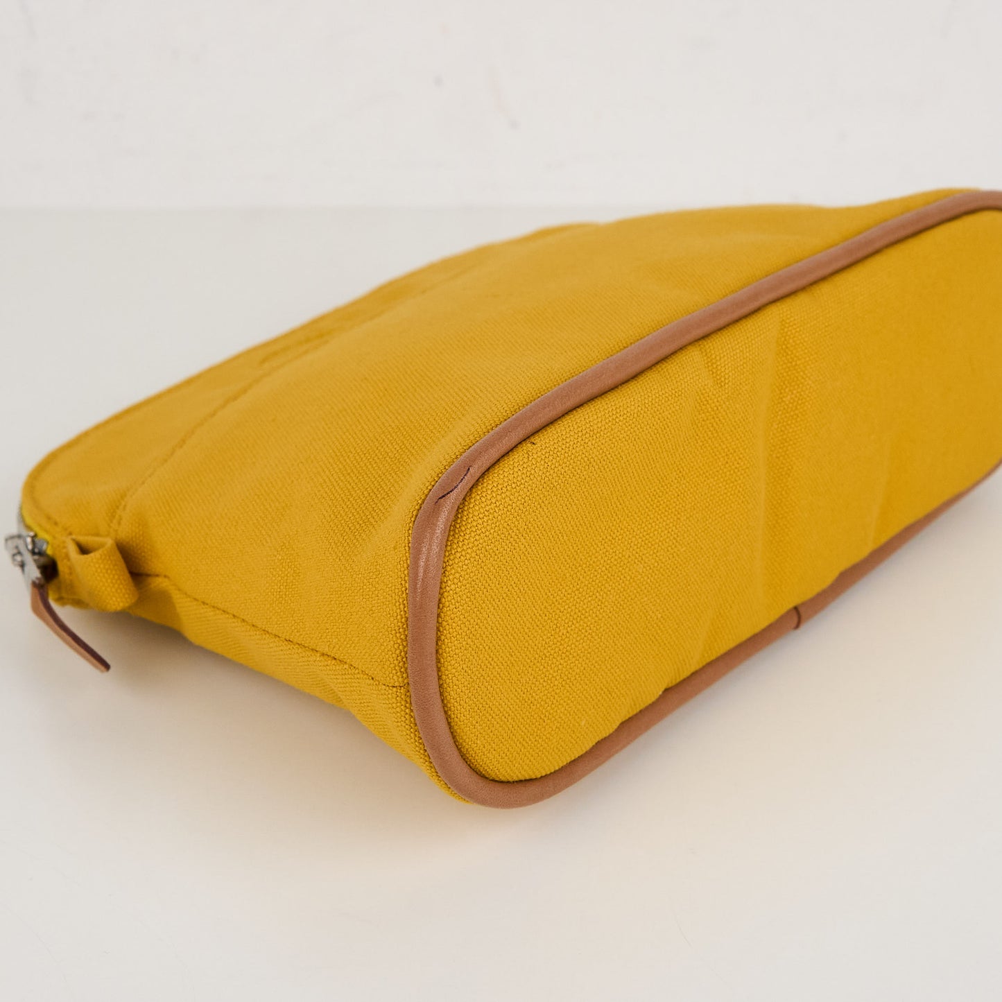 Hermes｜Bolide Cosmetic Pouch Toile Jaune