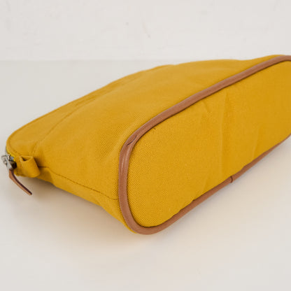Hermes｜Bolide Cosmetic Pouch Toile Jaune
