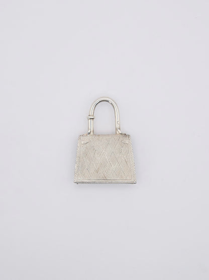 Hermes |Kelly bag  motif Cadena Silver S925