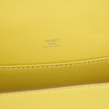 Hermes｜ Roulis 23 Shoulder bag  Lime Evercolor 2021