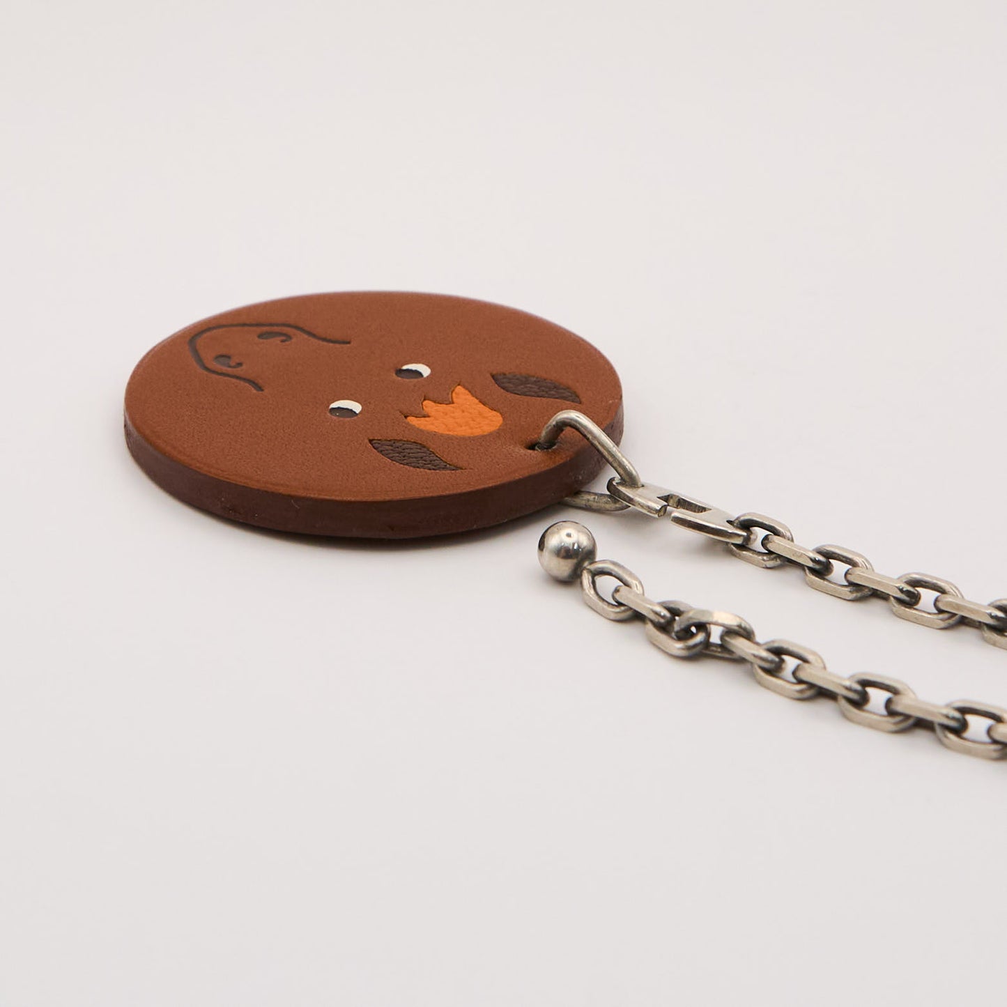Hermes |S925 chain Bag Charm Barenia Horse
