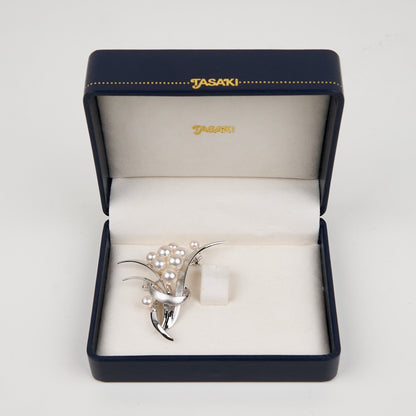 Tasaki | Akoya Pearl Brooch Silver S925