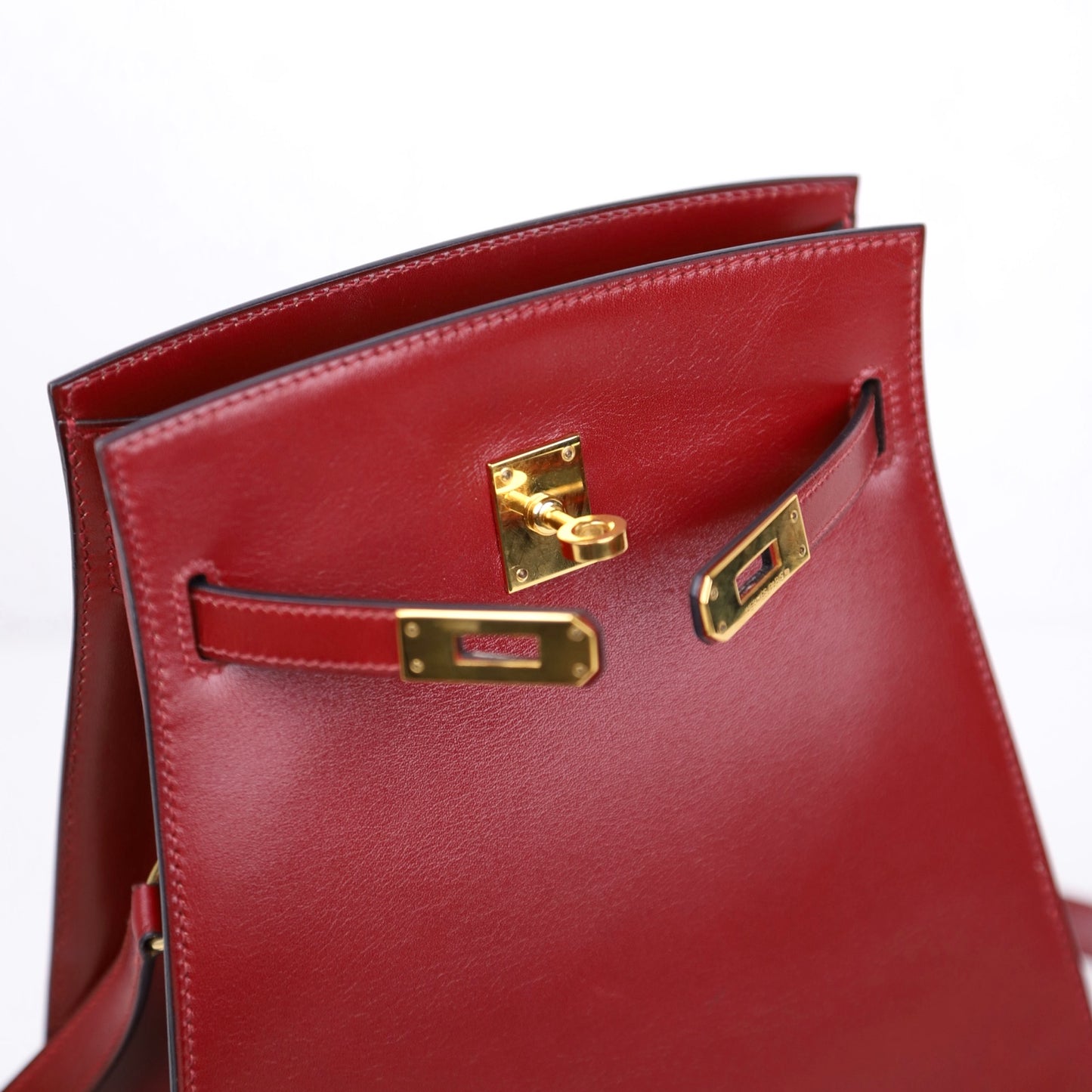 Hermes｜ Kelly Sport Shoulder Bag Box Calf Rough H 1993
