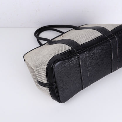 Hermes｜ Garden Party  TPM  Handbag Buffalo/Toile 2005