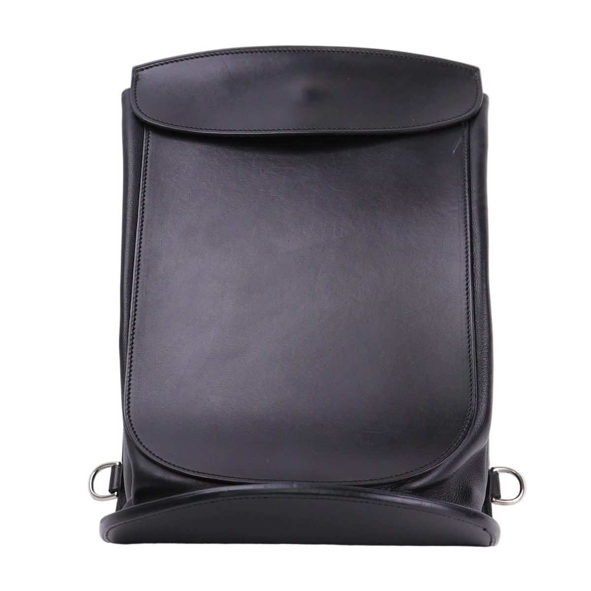 Hermes Sherpa PM Backpack in Barenia Black 2001, front view