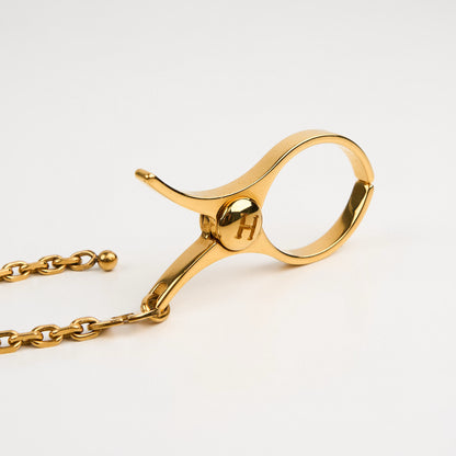 Hermes | Filou Glove Clip Gold plated