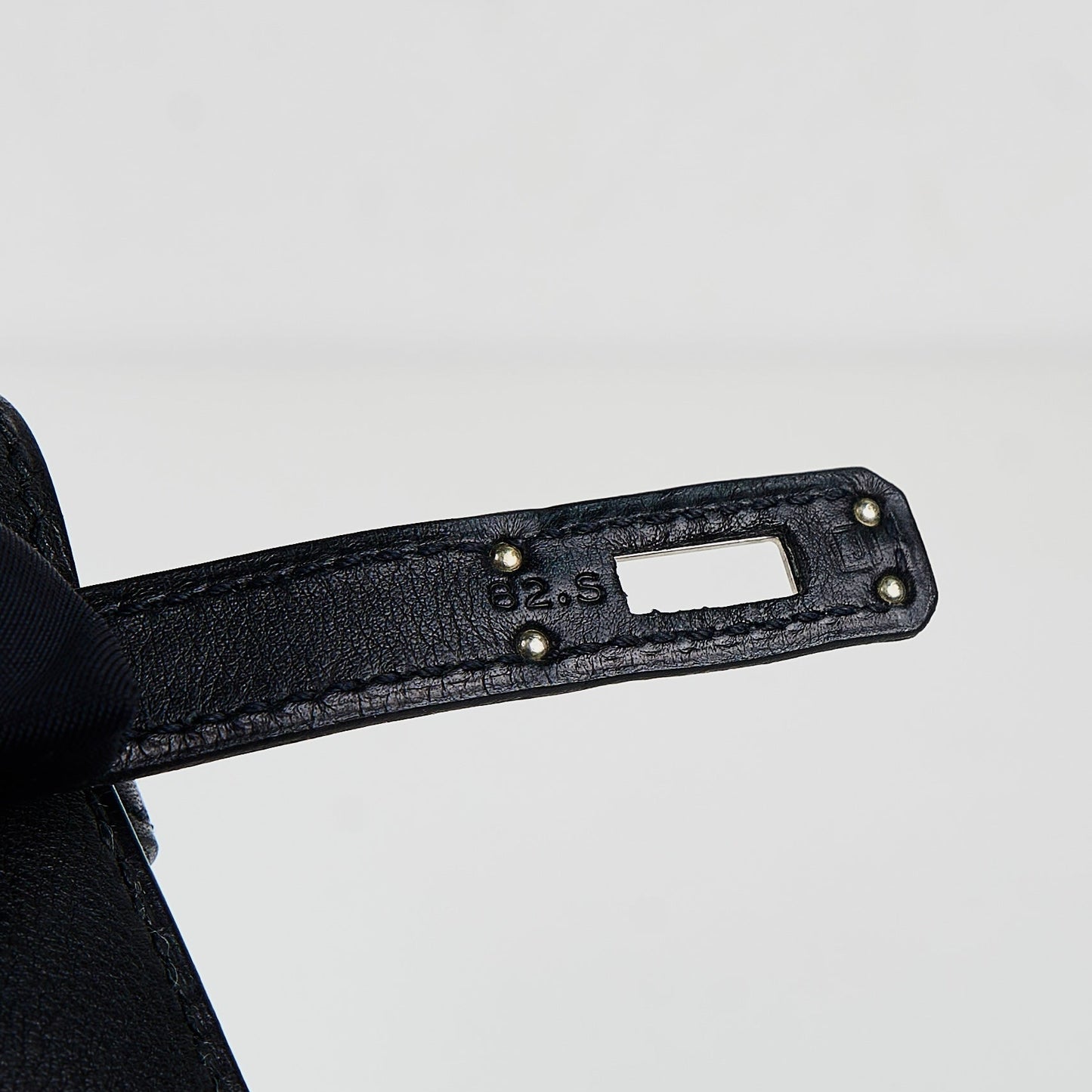 Hermes｜Kelly Pochette Black Handbag Evergrain 2006
